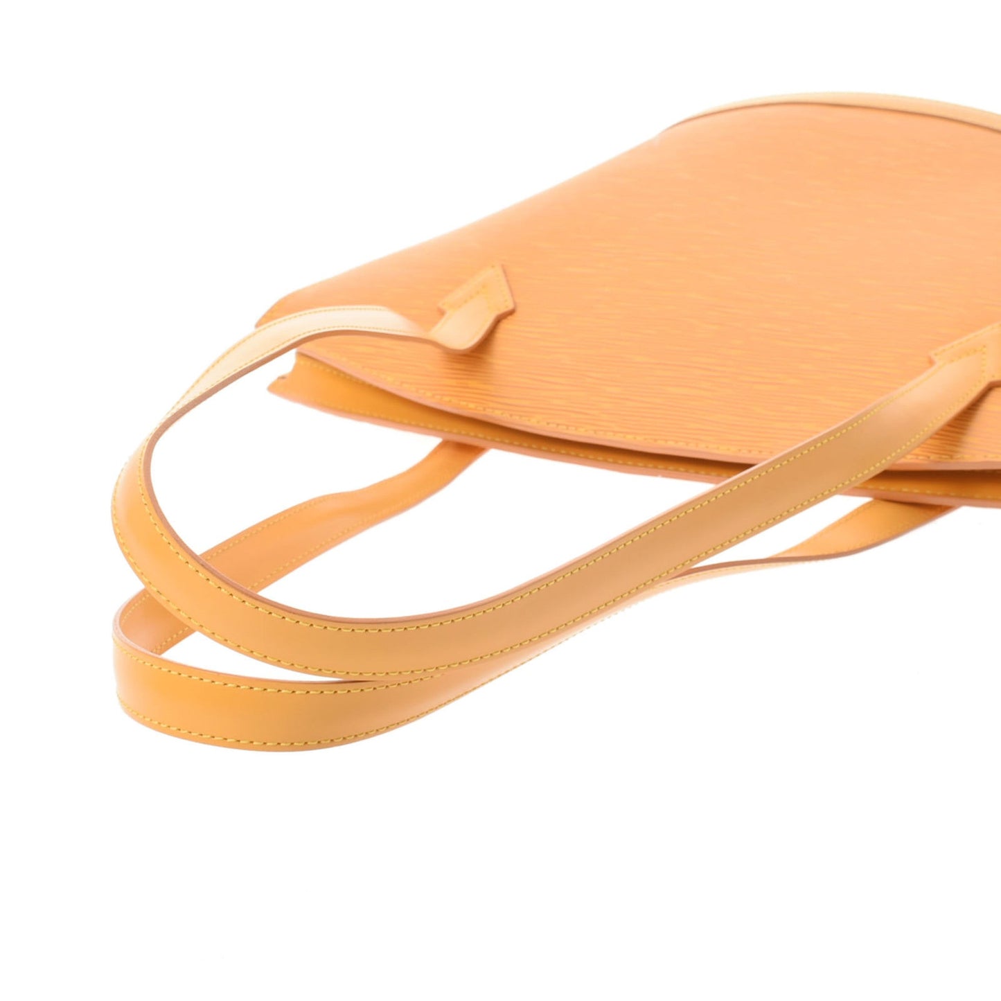 LOUIS VUITTON Epi San Jack Poignier Long Yellow M52339 Ladies Leather Shoulder Bag