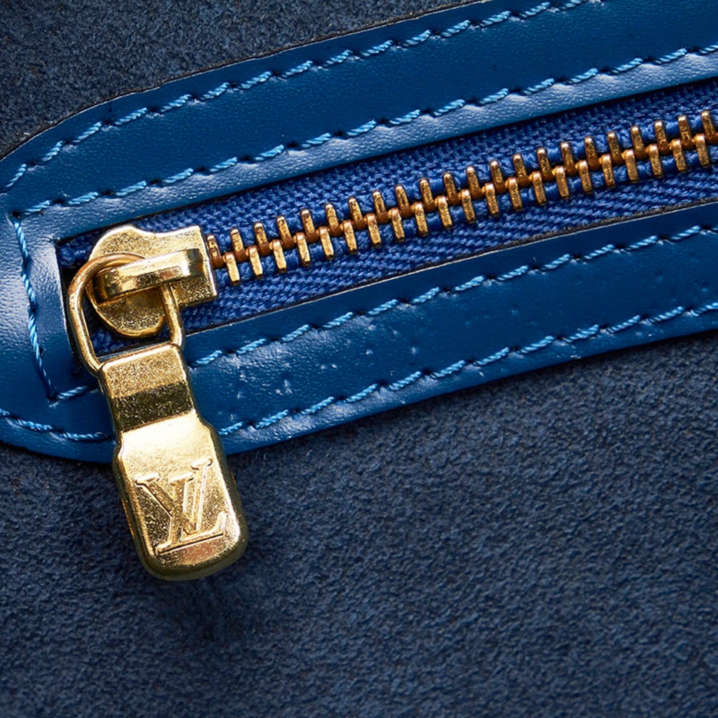 Louis Vuitton Epi Saint-Jacques Handbag Tote Bag M52265 Toledo Blue Leather Women's LOUIS VUITTON