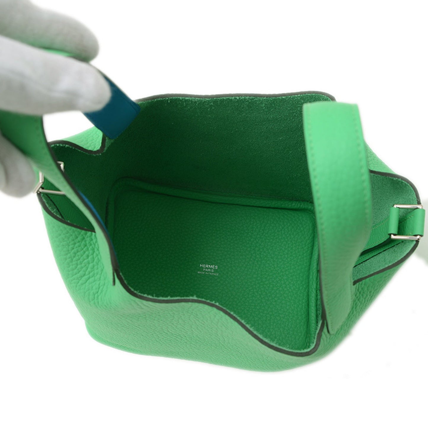 Hermes Taurillon Clemence Leather Swift Leather Handbag ( )