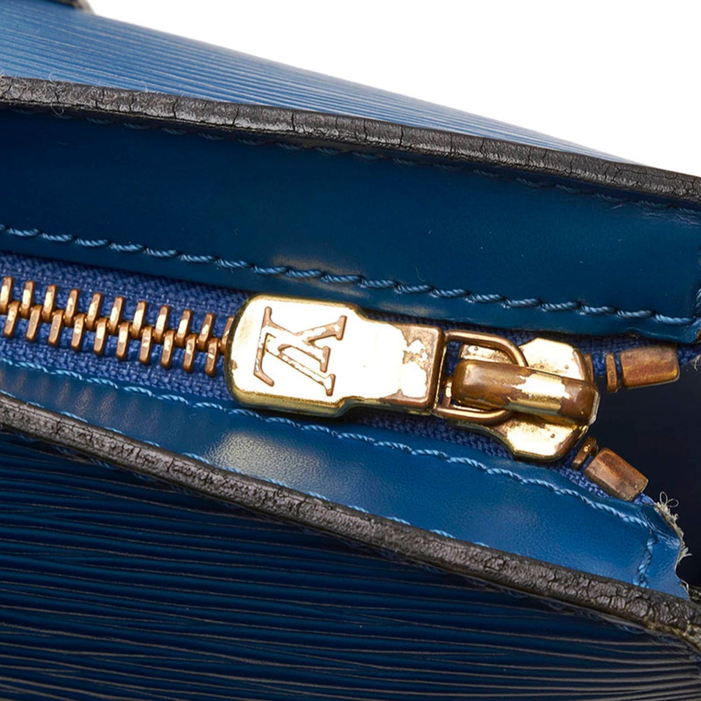 Louis Vuitton Epi Saint-Jacques Handbag Tote Bag M52265 Toledo Blue Leather Women's LOUIS VUITTON