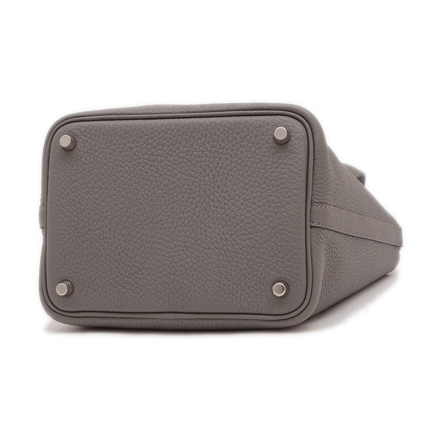 Hermes Taurillon Clemence Leather Handbag ( )