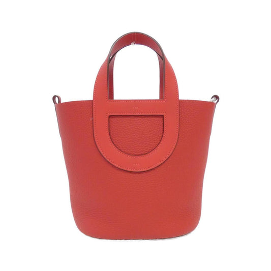Hermes Vermilion Taurillon Clemence Leather Swift Leather Handbag ( )