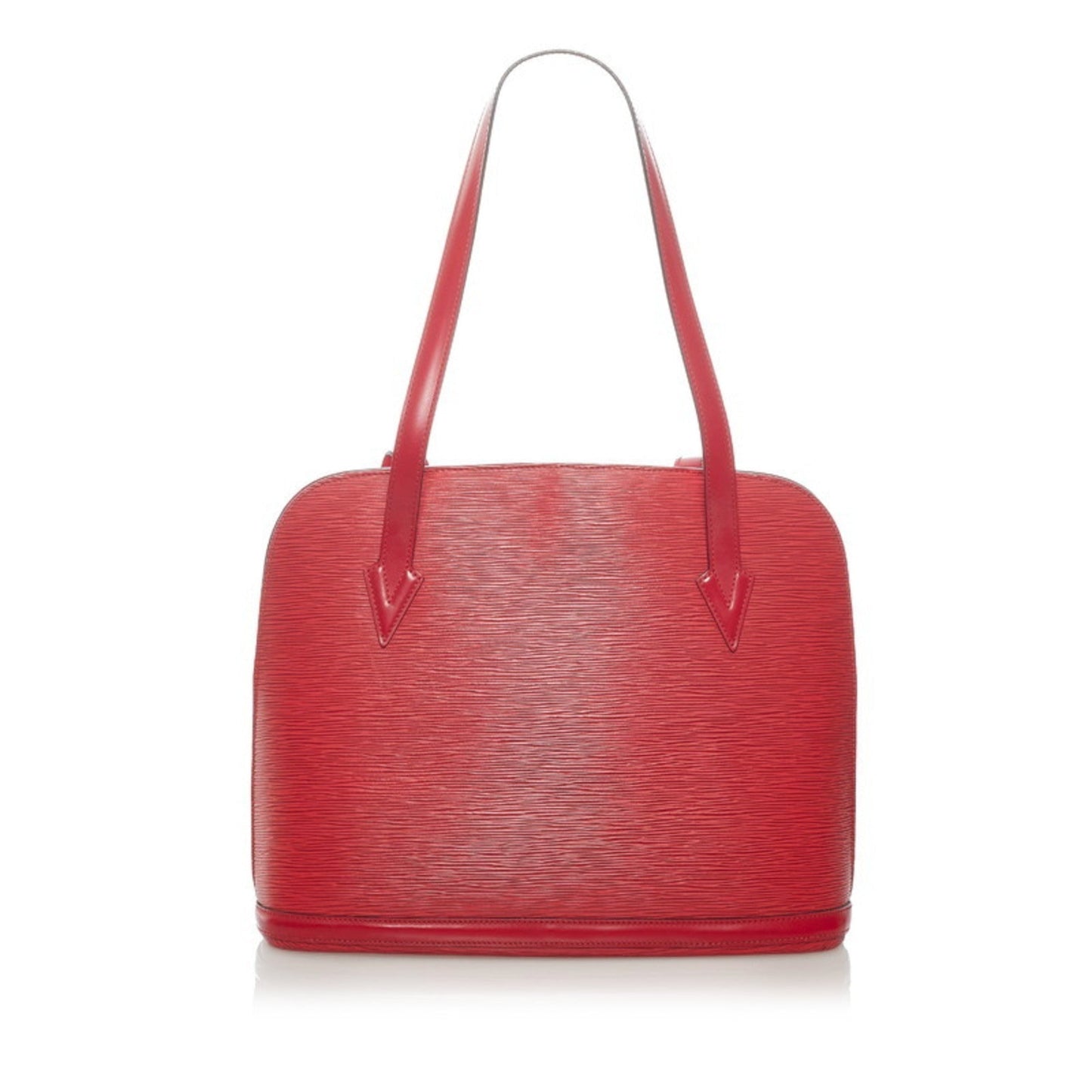 Louis Vuitton Epi Lussac Shoulder Bag M52287 Castilian Red Leather Ladies LOUIS VUITTON