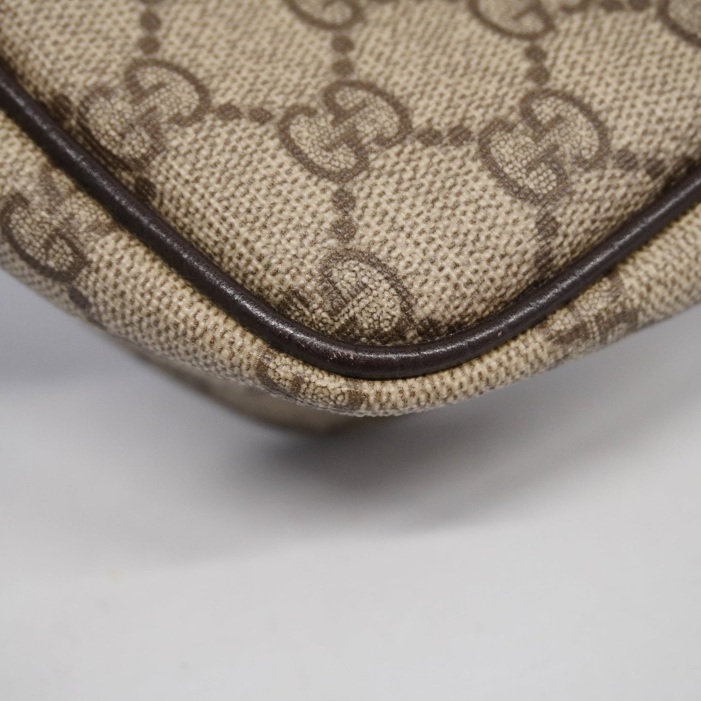 GUCCIAuth  Shoulder Bag 114291 Women's GG Supreme,Leather Beige,Brown