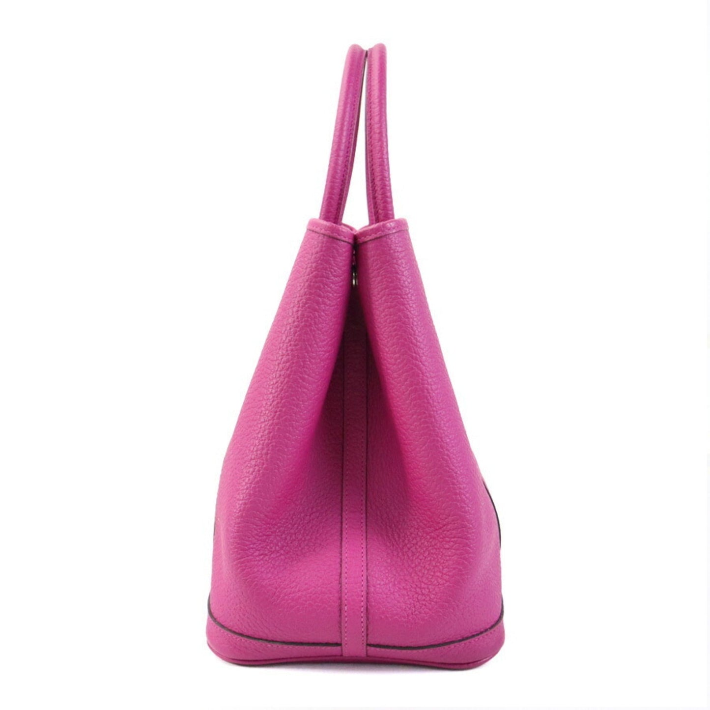 Hermes Rose Purple Negonda Leather Handbag ( )