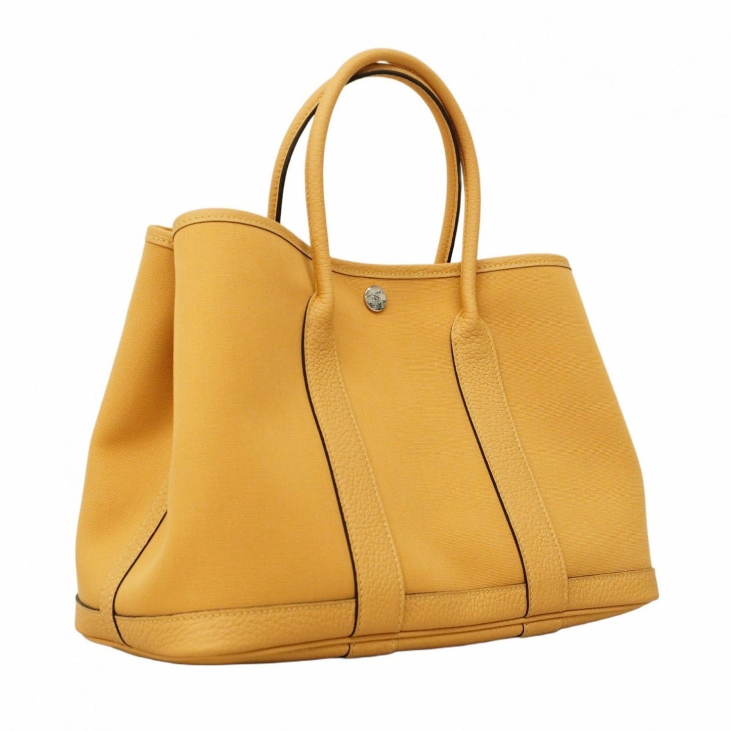 Hermes Silver Toile Officier Tote Bag ( )