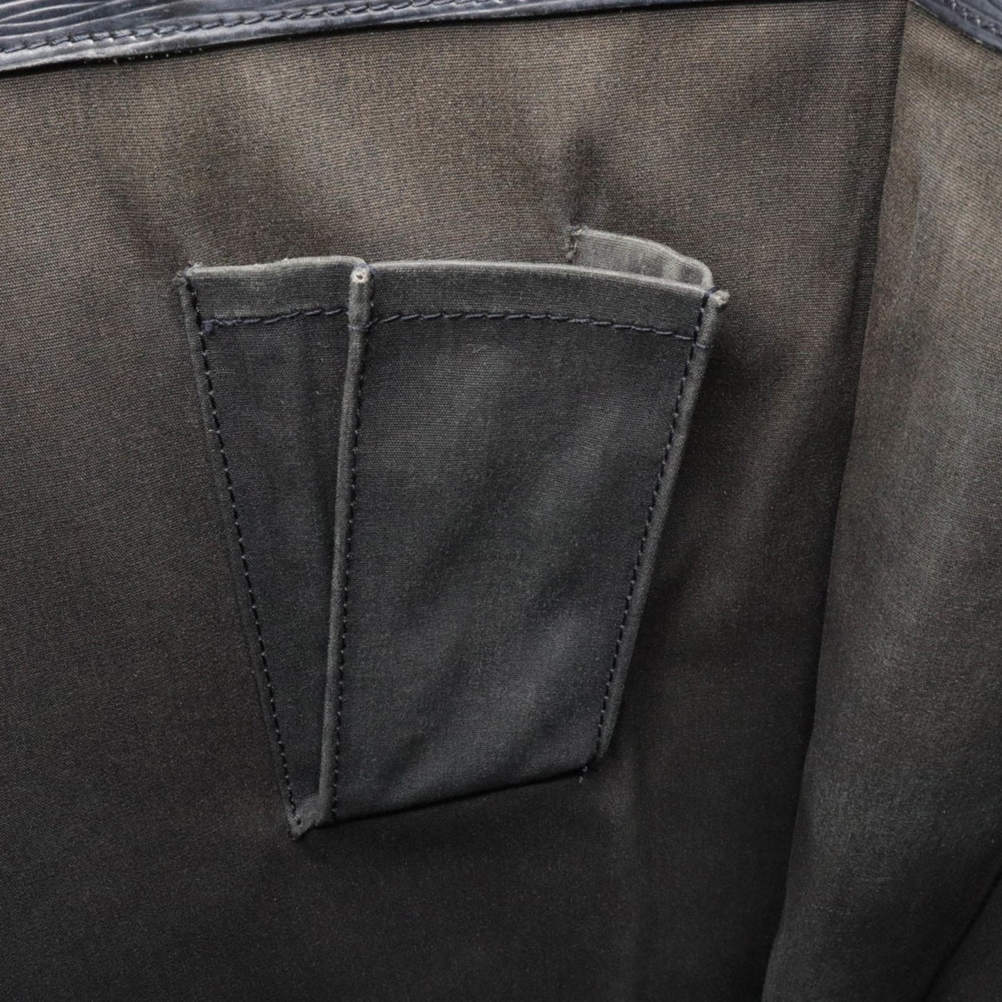 LOUIS VUITTON Epi Sac Pla Tote Bag Handbag Square Noir Black M59082