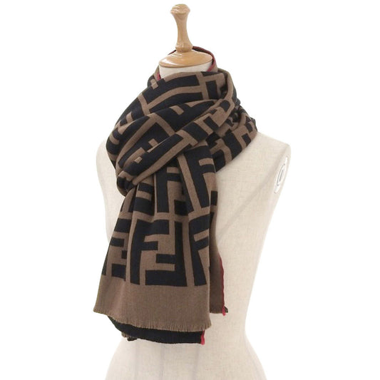 FENDI Zucca FF muffler stole shawl FXT281