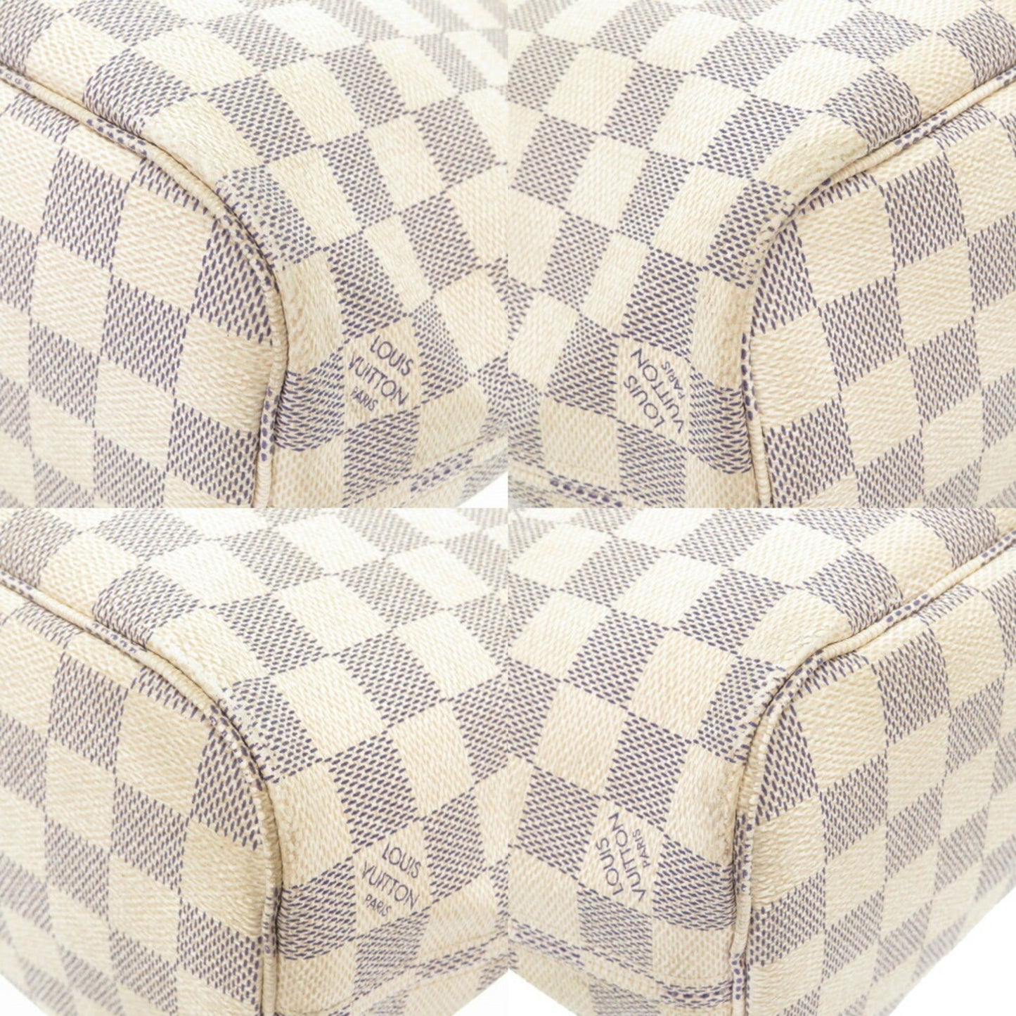 Louis Vuitton Damier Azul Neverfull PM N51110 Tote Bag