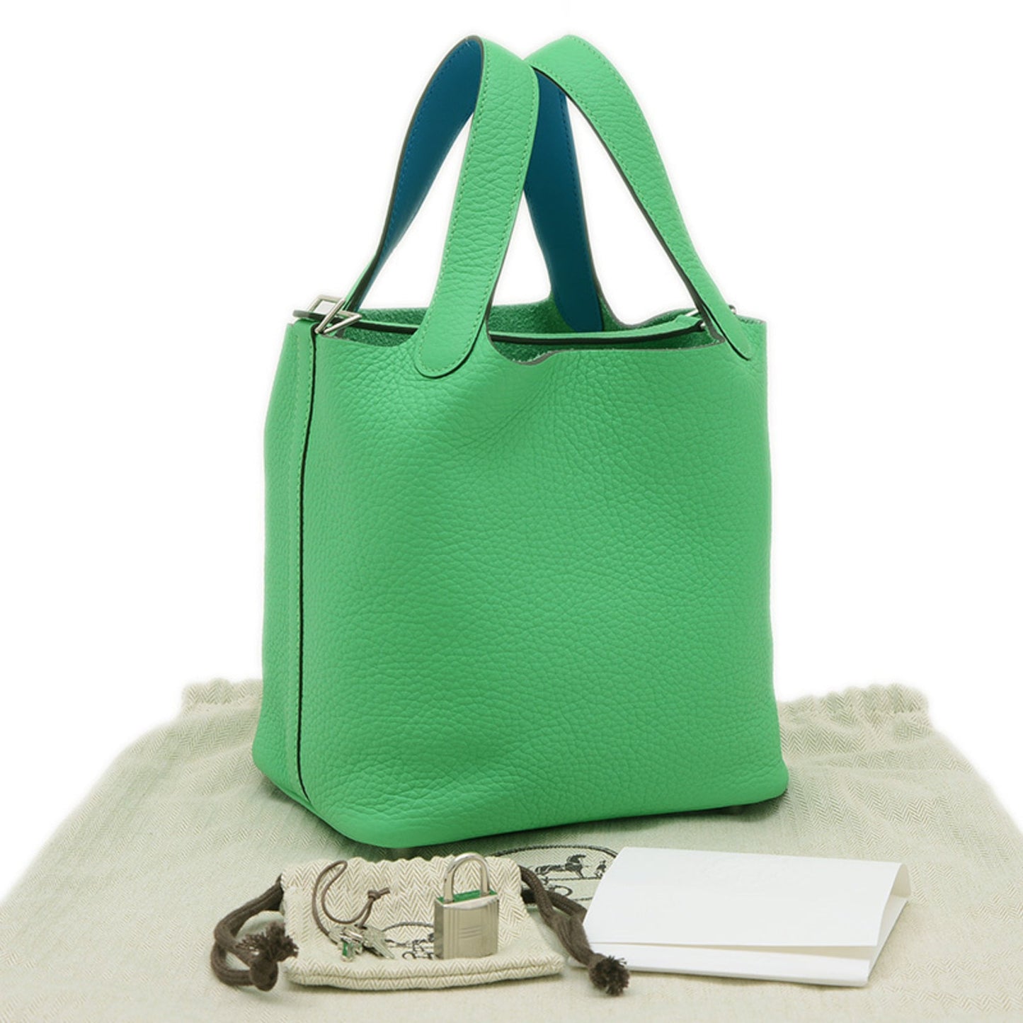 Hermes Taurillon Clemence Leather Swift Leather Handbag ( )