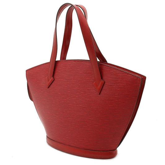 LOUIS VUITTON Epi Saint-Jacques Tote Bag Handbag Leather Castilian Red M52277
