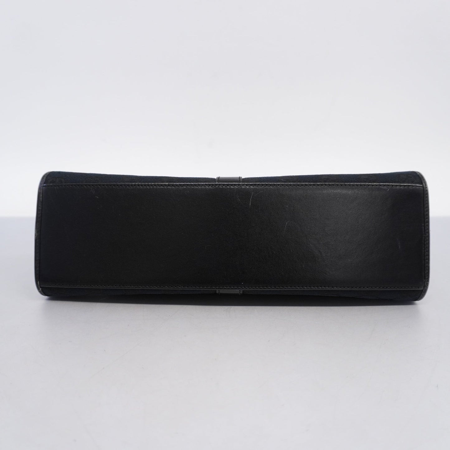 GUCCIAuth  Jackie Handbag 002 1067 Women's Leather,GG Canvas Black