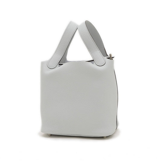 Hermes Taurillon Clemence Leather Handbag ( )
