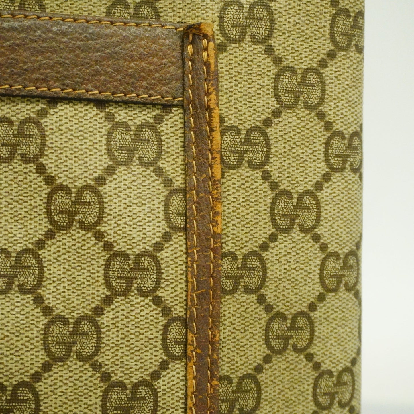 GUCCIAuth  Sherry Line Tote Bag 39 02 003 Women's GG Supreme Beige