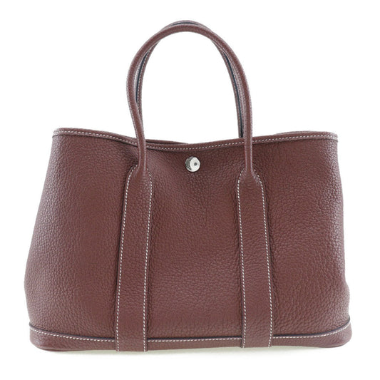 Hermes Rouge H Country Leather Handbag ( )