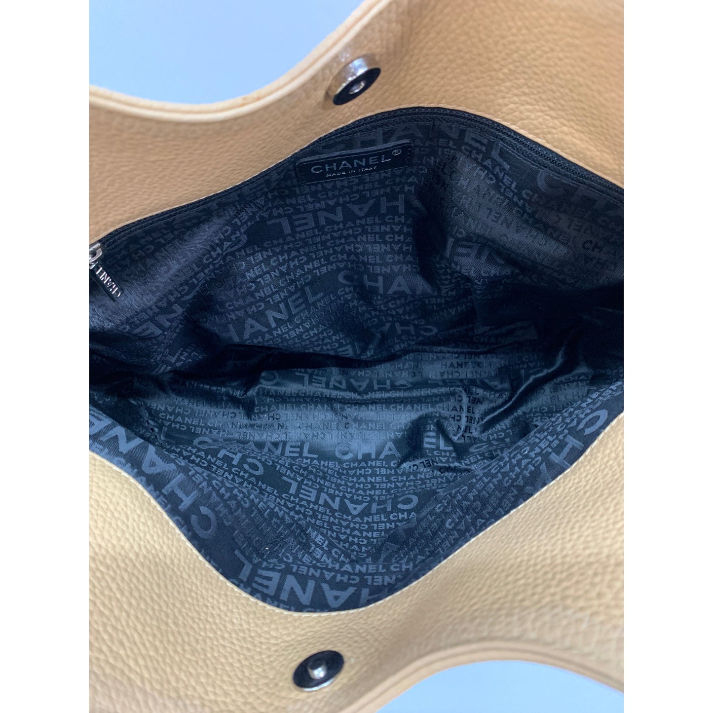 #CHANEL/Hand Bag/BEG/Leather