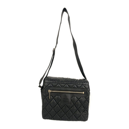 #CHANEL/COCO COCOON„ɪCross Body Bag/BLK/Nylon/A48616
