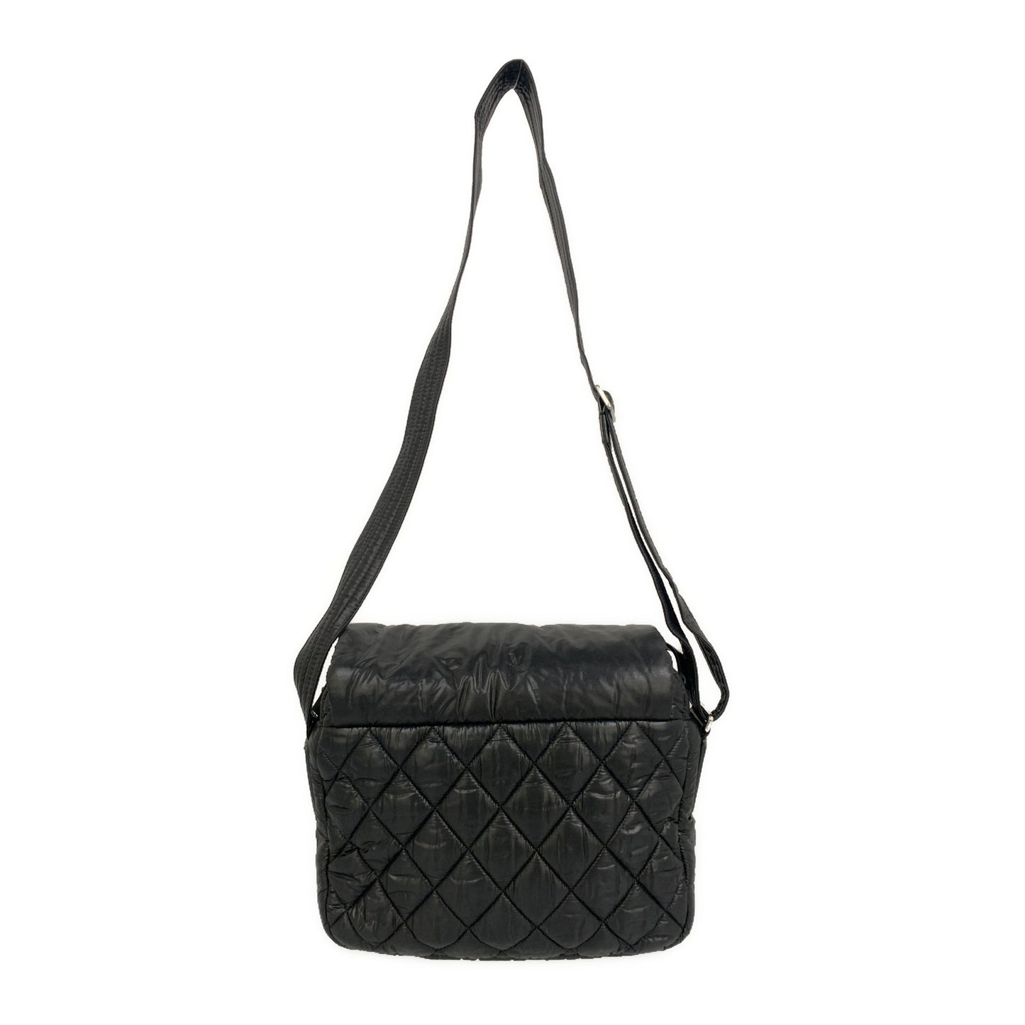 #CHANEL/COCO COCOON„ɪCross Body Bag/BLK/Nylon/A48616