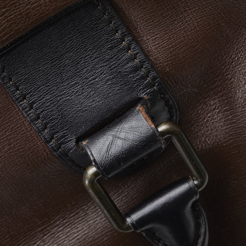 Louis Vuitton Business Bag M92532 Cafe Brown Leather Men's