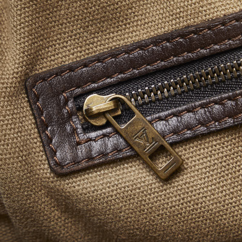 Louis Vuitton Business Bag M92532 Cafe Brown Leather Men's