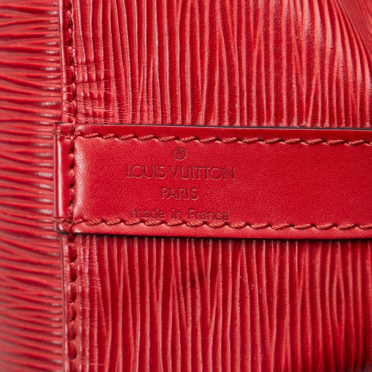 LOUIS VUITTON Epi Petit Noe Bucket Bag