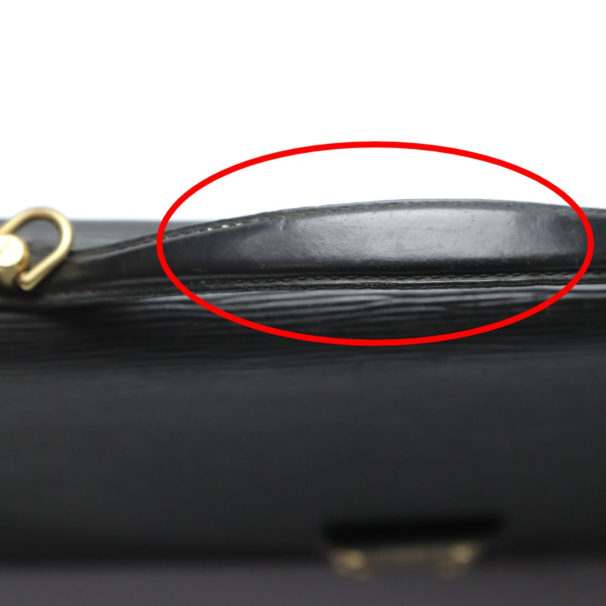 LOUIS VUITTON Business bag M54462 Epi Leather Noir Business bag Epi Porto de cuman bandouliere mens  d