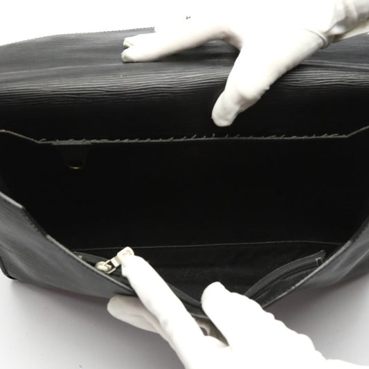 LOUIS VUITTON Business bag M54462 Epi Leather Noir Business bag Epi Porto de cuman bandouliere mens  d