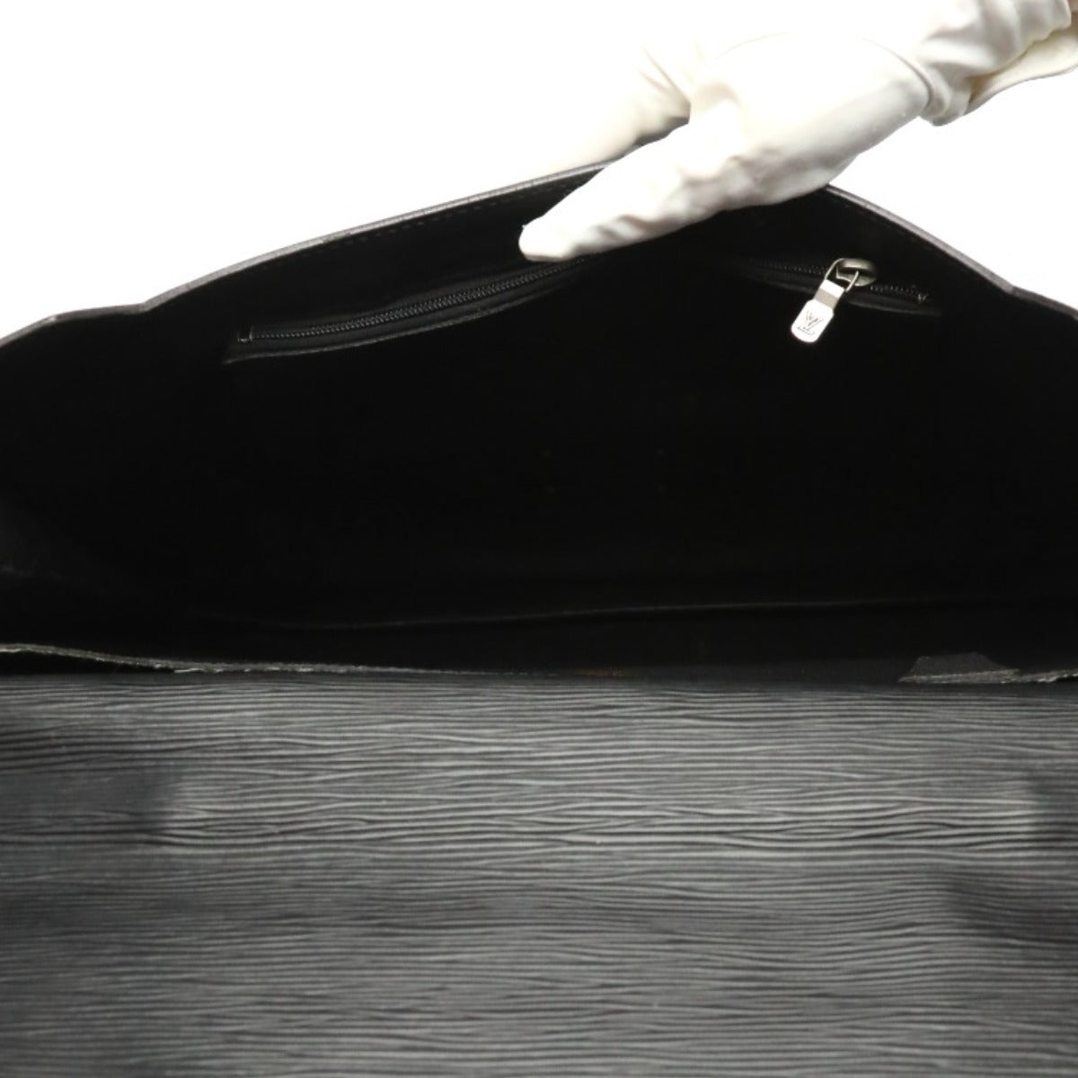 LOUIS VUITTON Business bag M54462 Epi Leather Noir Business bag Epi Porto de cuman bandouliere mens  d