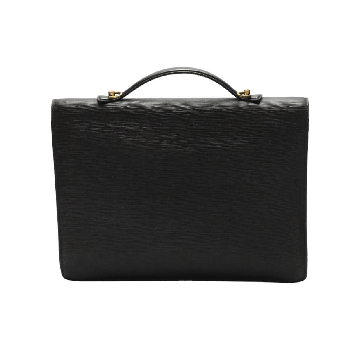 LOUIS VUITTON Business bag M54462 Epi Leather Noir Business bag Epi Porto de cuman bandouliere mens  d