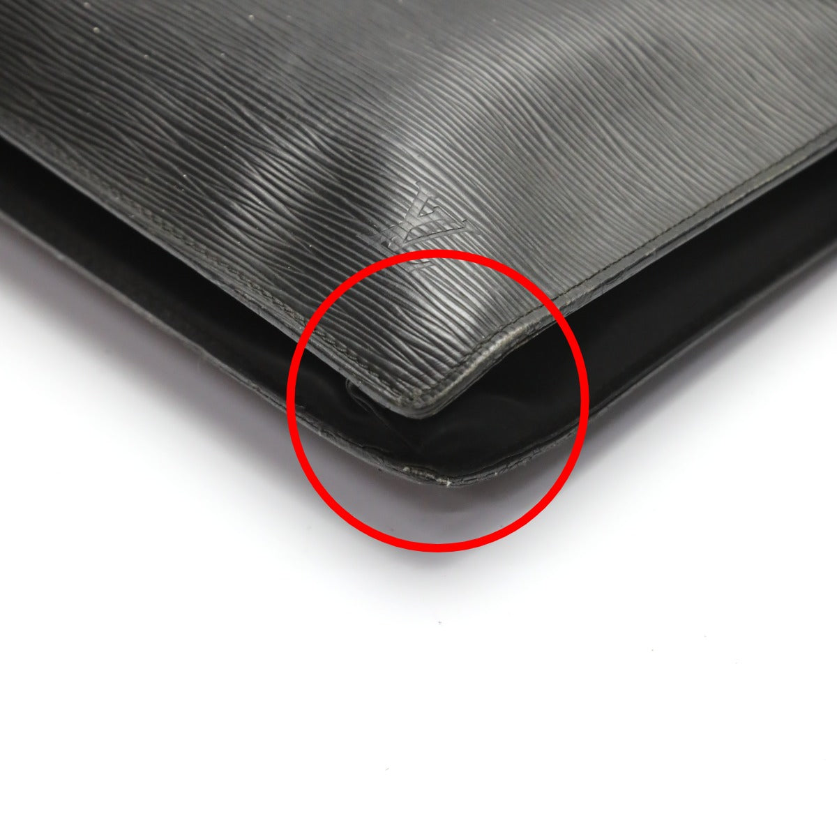 LOUIS VUITTON Business bag M54462 Epi Leather Noir Business bag Epi Porto de cuman bandouliere mens  d