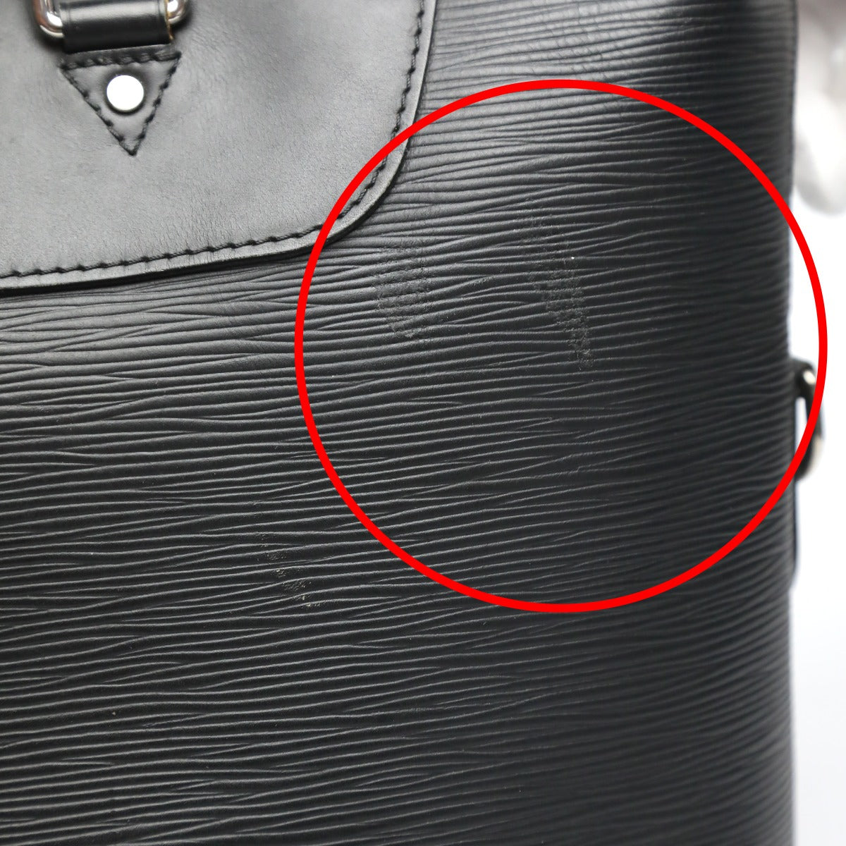 LOUIS VUITTON Business bag M50163 Noir Epi Porte Documan Jules