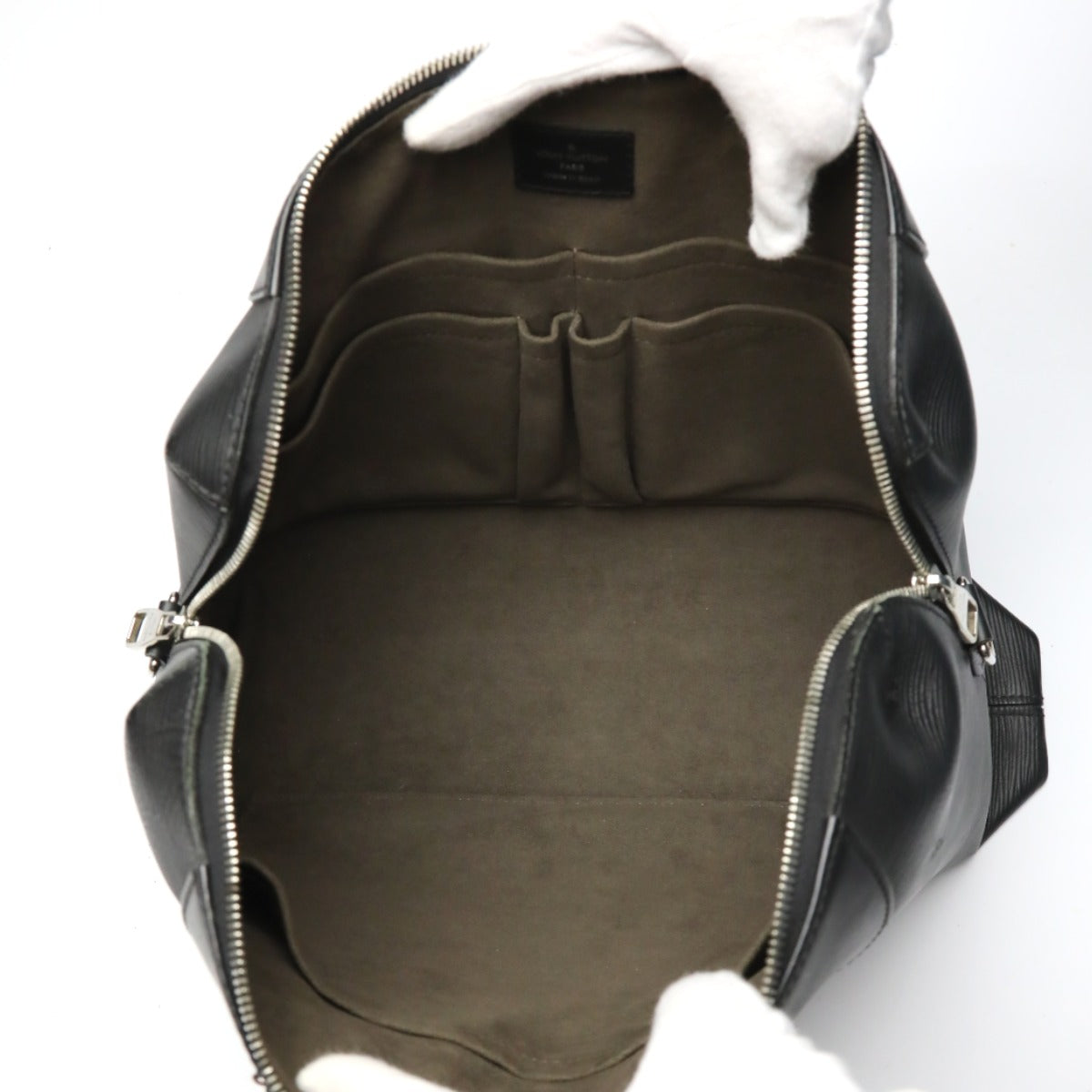 LOUIS VUITTON Business bag M50163 Noir Epi Porte Documan Jules