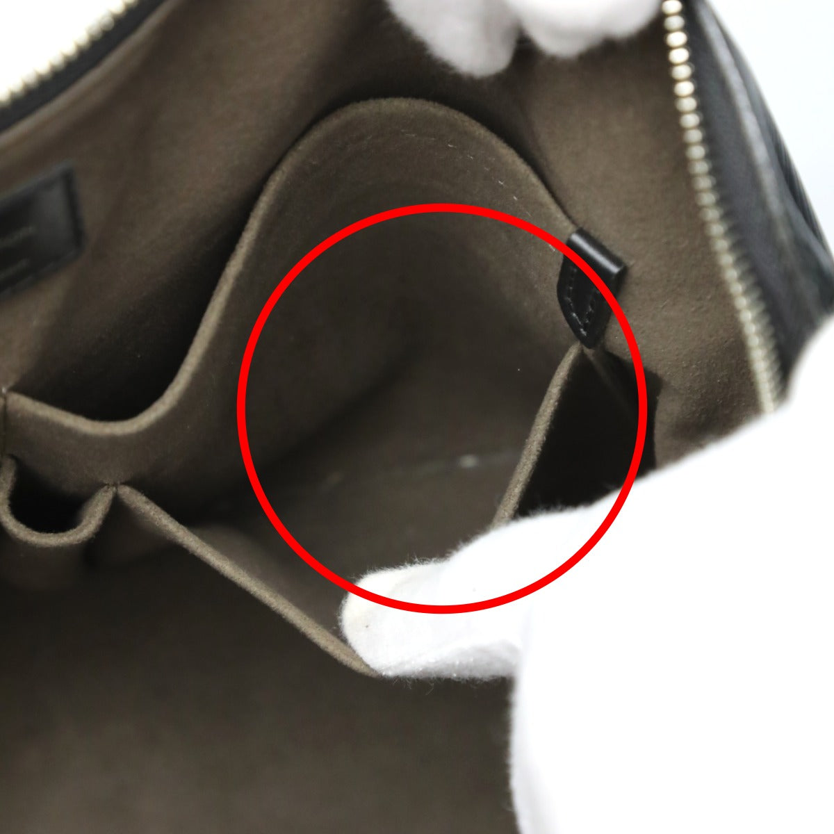 LOUIS VUITTON Business bag M50163 Noir Epi Porte Documan Jules