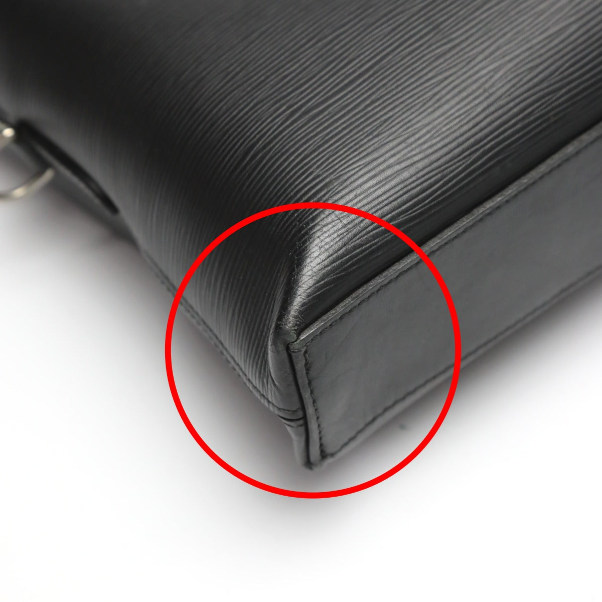 LOUIS VUITTON Business bag M50163 Noir Epi Porte Documan Jules