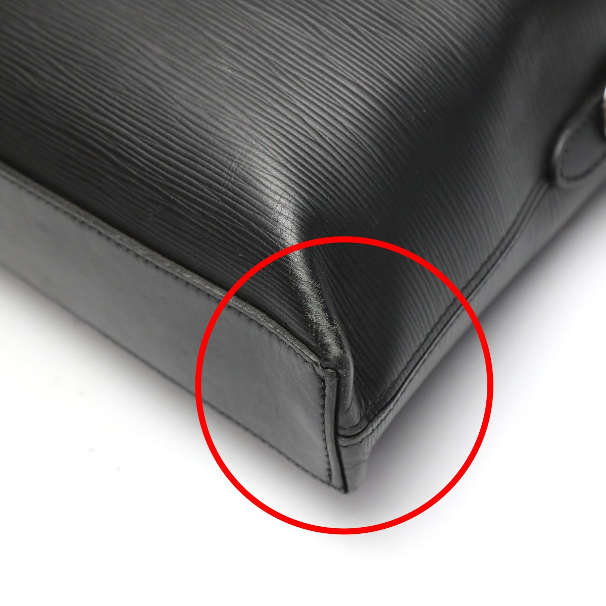 LOUIS VUITTON Business bag M50163 Noir Epi Porte Documan Jules