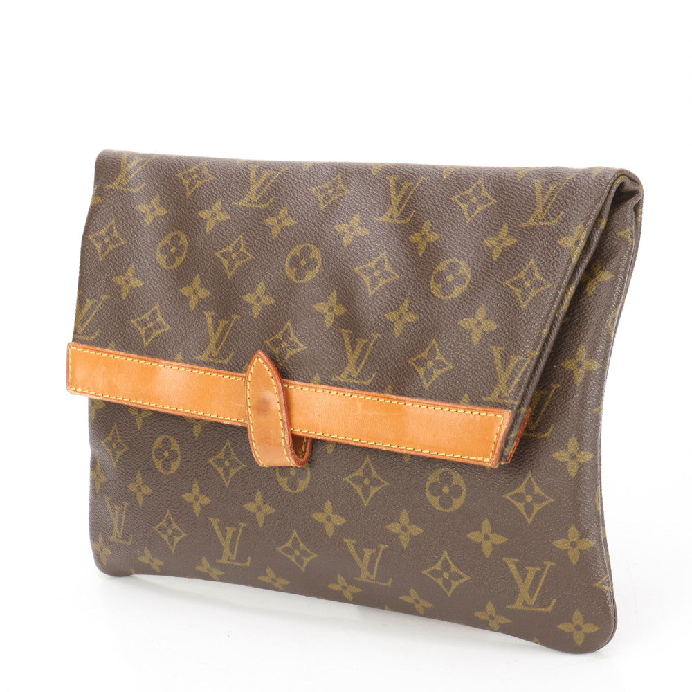 LOUIS VUITTON business bag M51805 PVC Brown business bag Monogram