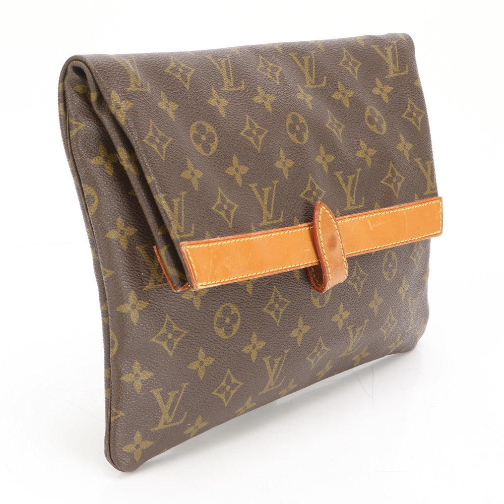 LOUIS VUITTON business bag M51805 PVC Brown business bag Monogram