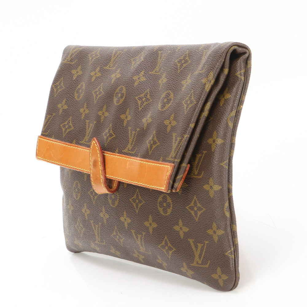 LOUIS VUITTON business bag M51805 PVC Brown business bag Monogram