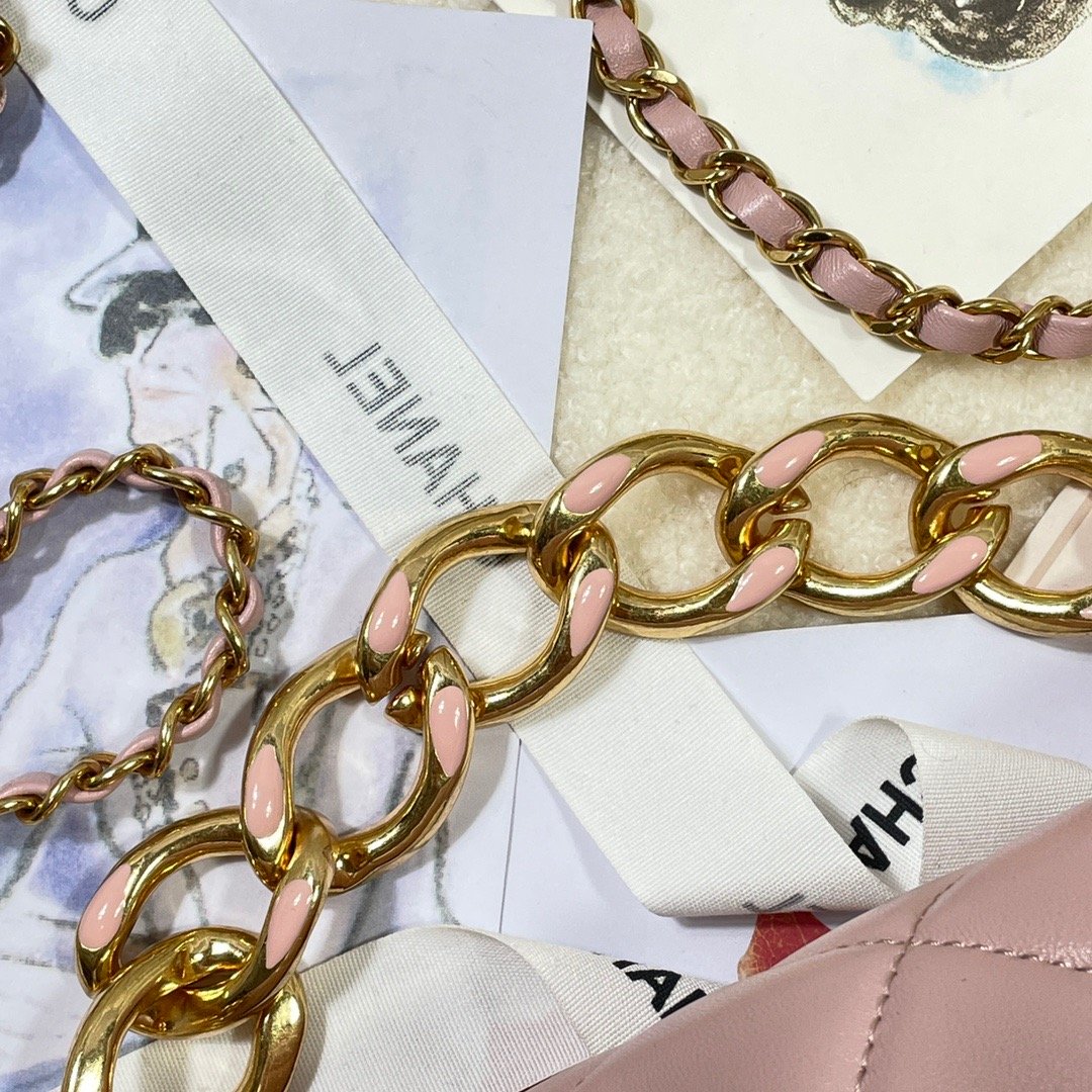 CHLLarge Top Qualityap Bag Gold Hardware PiNike For Women Handbags, Shoulder Bags 9.1in/23cm AS3367