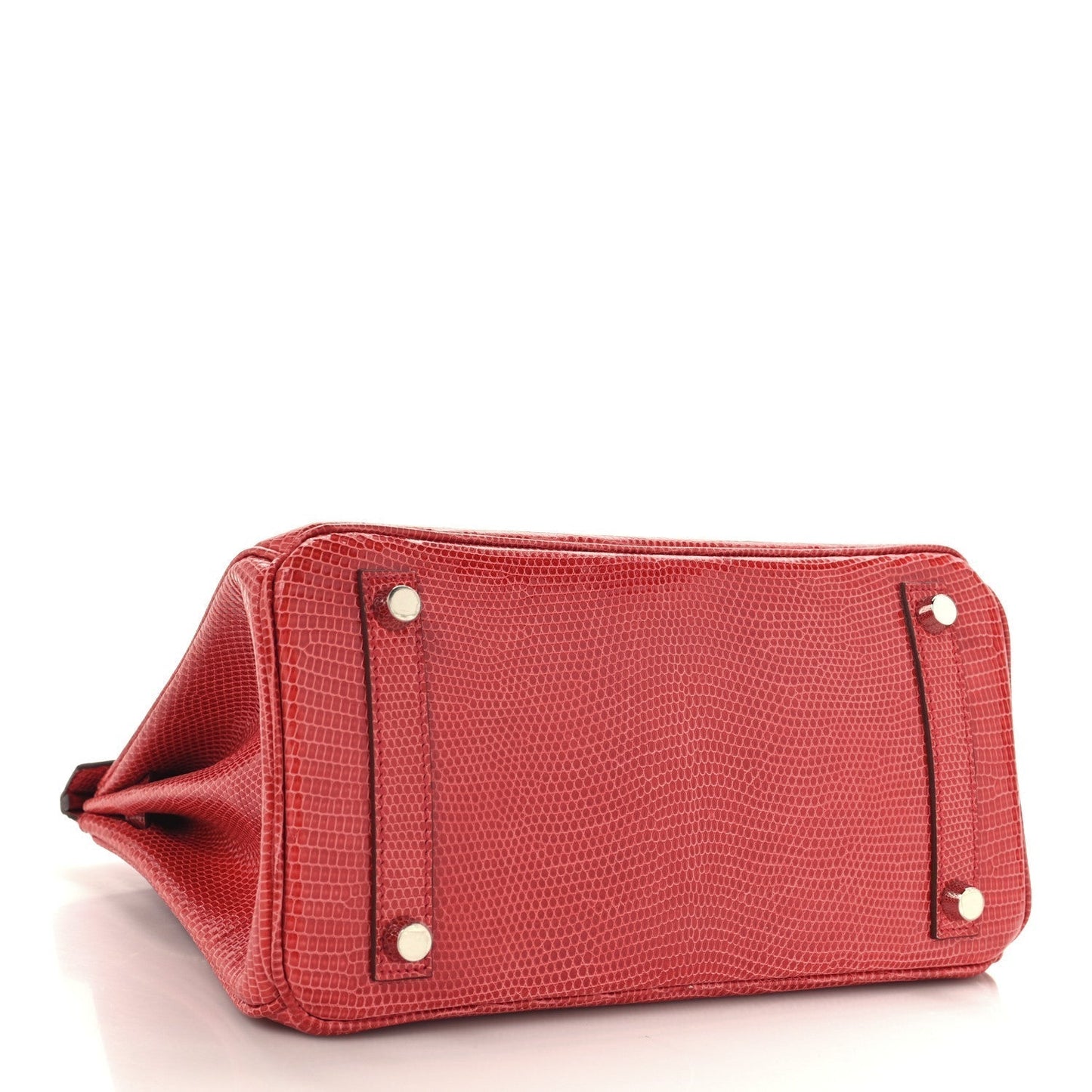 Hermes Lizard Birkin 25 Bougainvillea