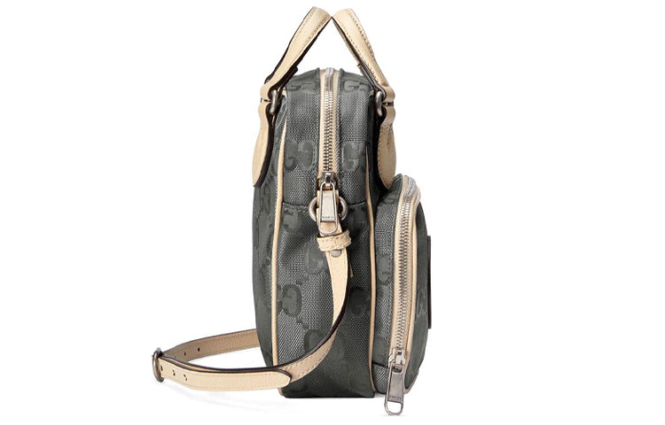 (WMNS) GUCCI Logo Printing Off The Grid Backpack Grey 625850-H9HAN-1263