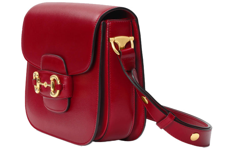 (WMNS) GUCCI 1955Button   Single Shoulder Bag Red 602204-1DB0G-6638