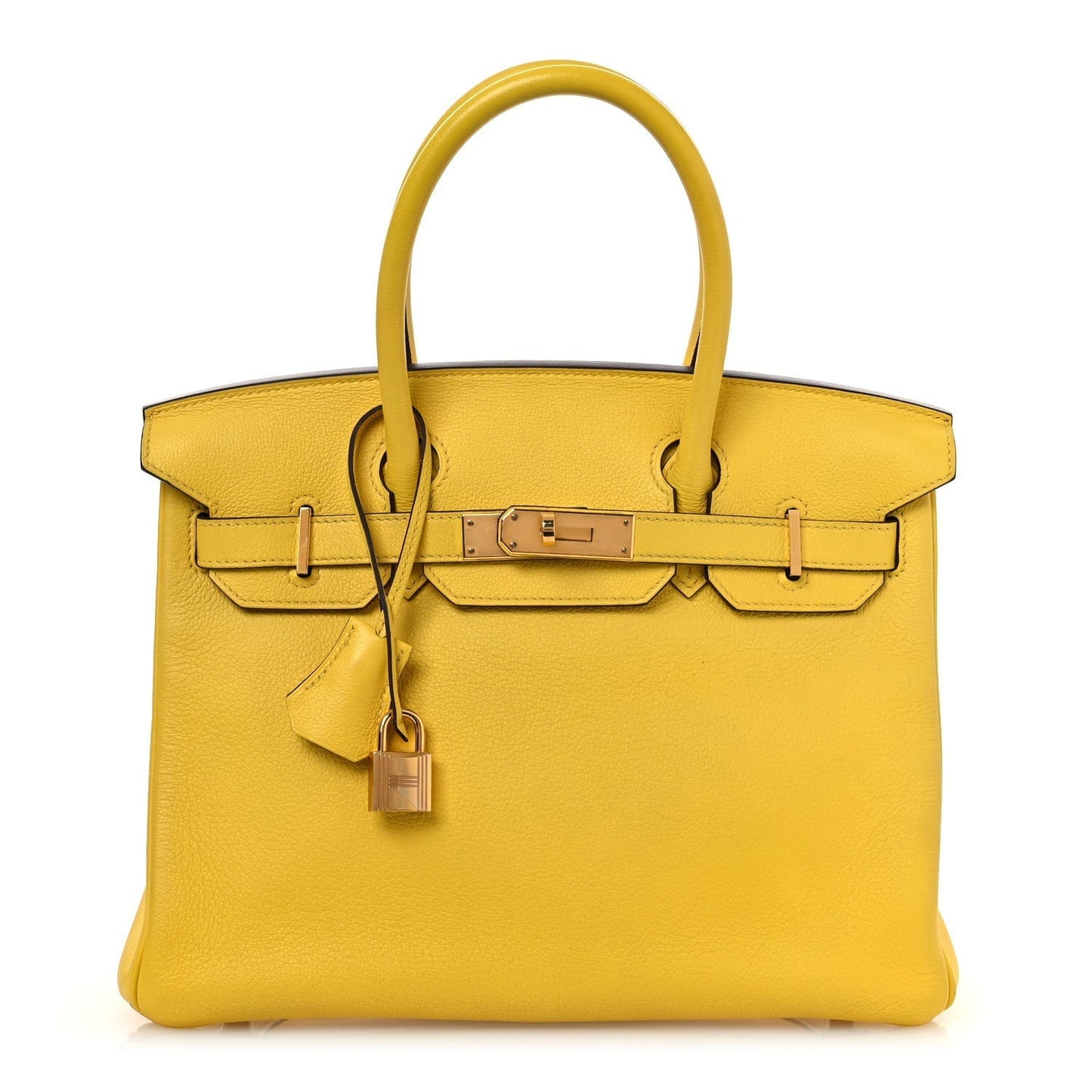 Hermes Taurillon Novillo Birkin 30 Jaune De Naples