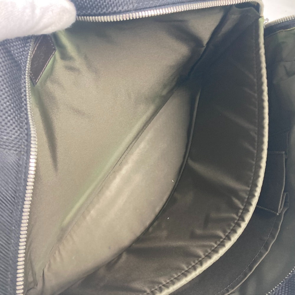 LOUIS VUITTON Business bag M93082 Damier Jean Canvas black Damier Jean Yak