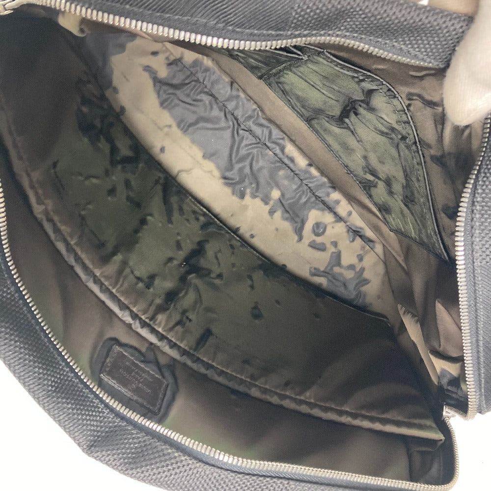 LOUIS VUITTON Business bag M93082 Damier Jean Canvas black Damier Jean Yak