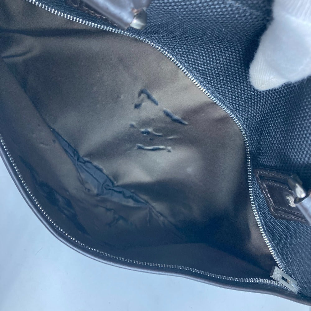 LOUIS VUITTON Business bag M93082 Damier Jean Canvas black Damier Jean Yak