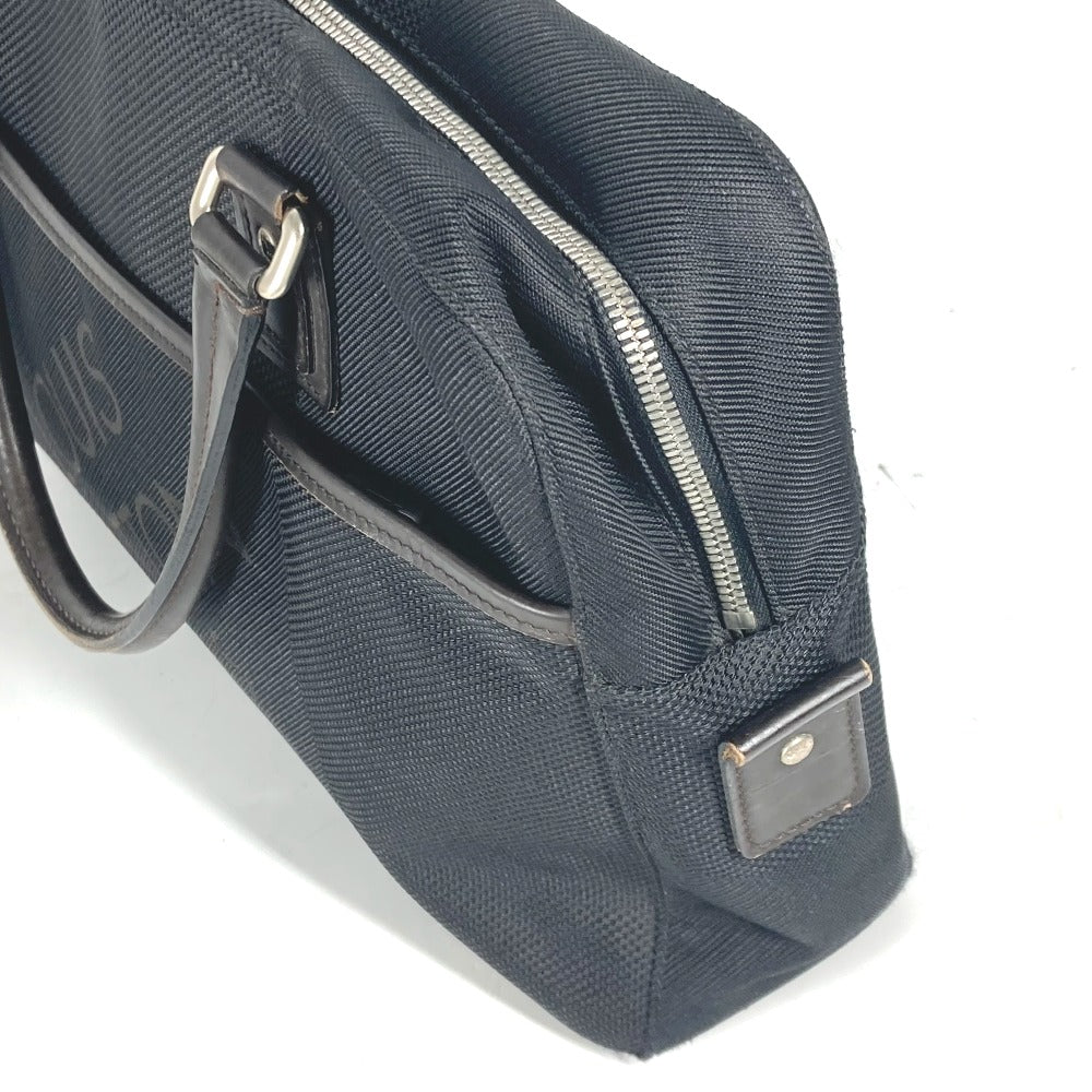 LOUIS VUITTON Business bag M93082 Damier Jean Canvas black Damier Jean Yak