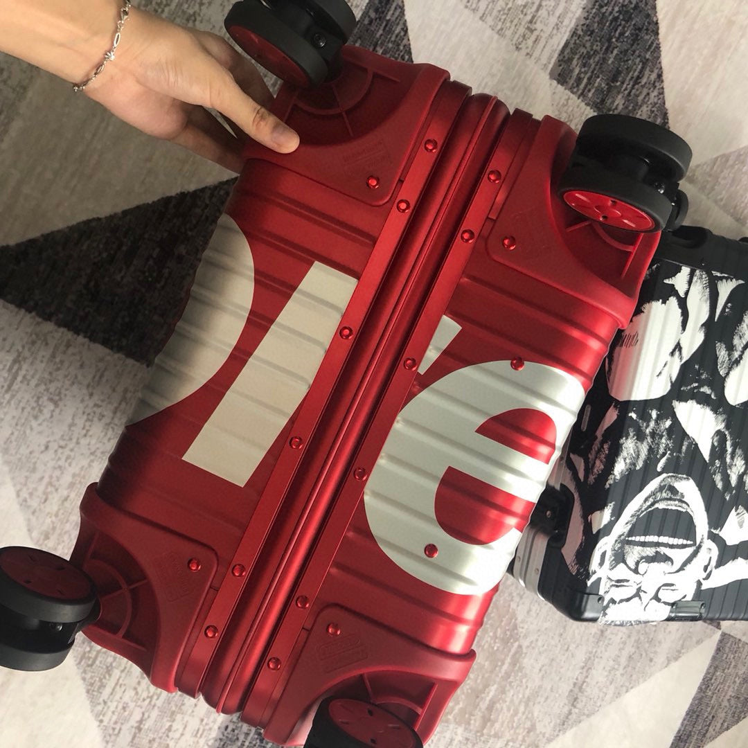 Supreme Rolling Vali In Red For Men, LuGucciage 20in/51cm Top Quality