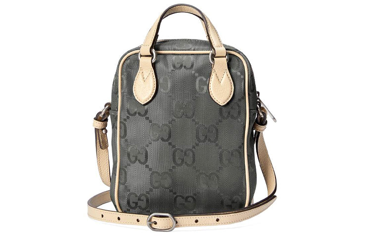 (WMNS) GUCCI Logo Printing Off The Grid Backpack Grey 625850-H9HAN-1263