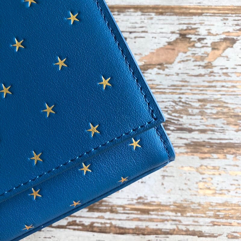 Top Quality Kate MeTop Qualityum Chain Bag With Star Pattern Blue For Women 9.4in/24cm YSL